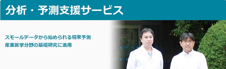 スモールデータから始められる将来予測「分析･予測支援サービス」