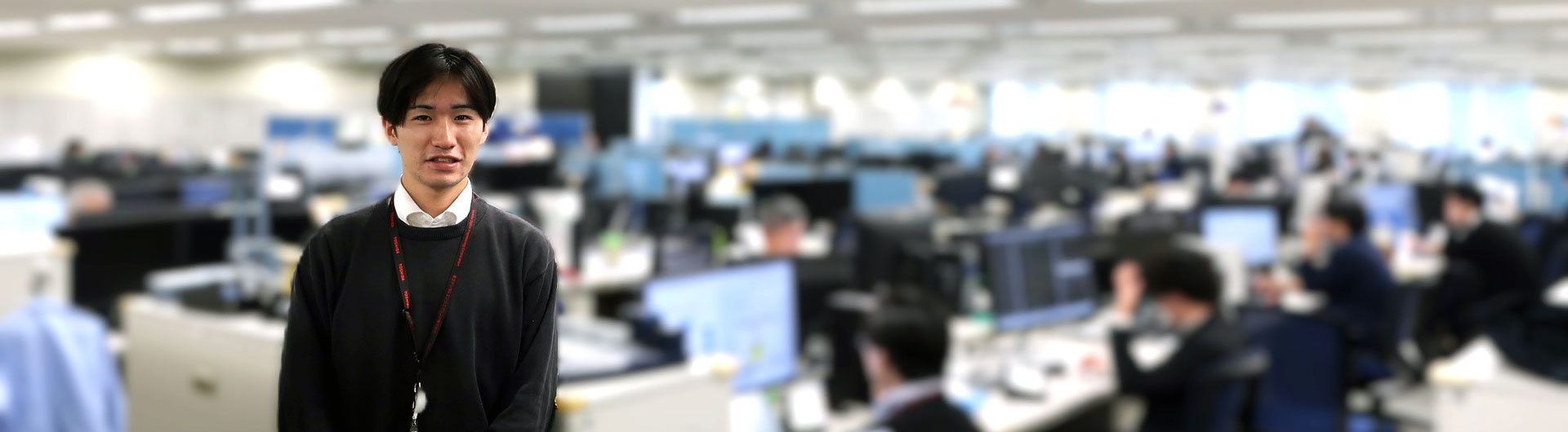 2025年入社　F.Kさんの職場の風景