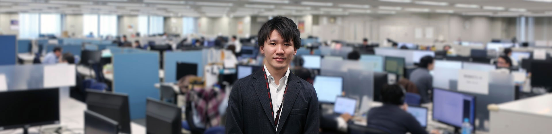 2025年入社　K.Yさんの職場の風景