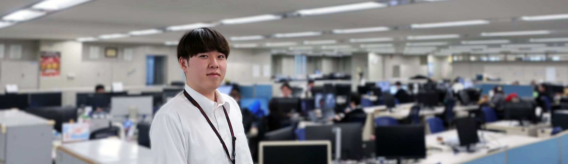 2025年入社　M.Kさんの職場の風景