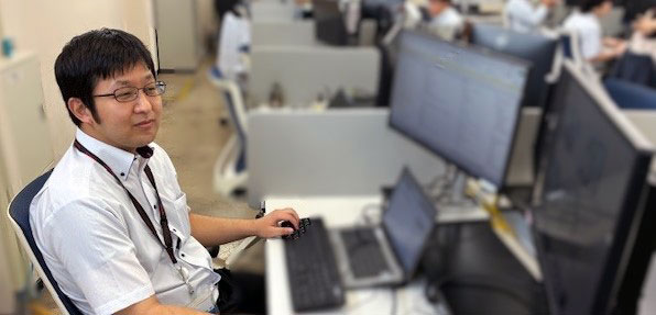 2012年入社　M.Sさんの職場の風景