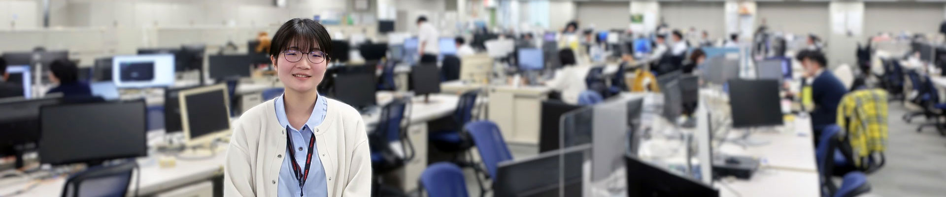 2025年入社　O.Mさんの職場の風景