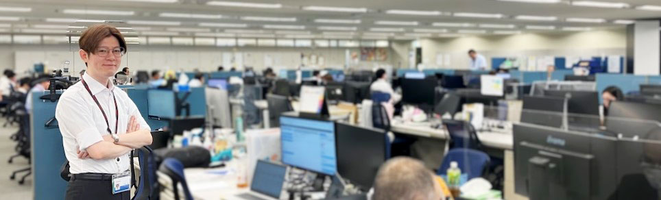 2019年入社　T.Kさんの職場の風景