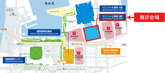 イベント会場周辺マップ