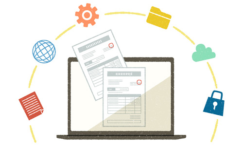 文書のデジタル化、ワークフロー電子化